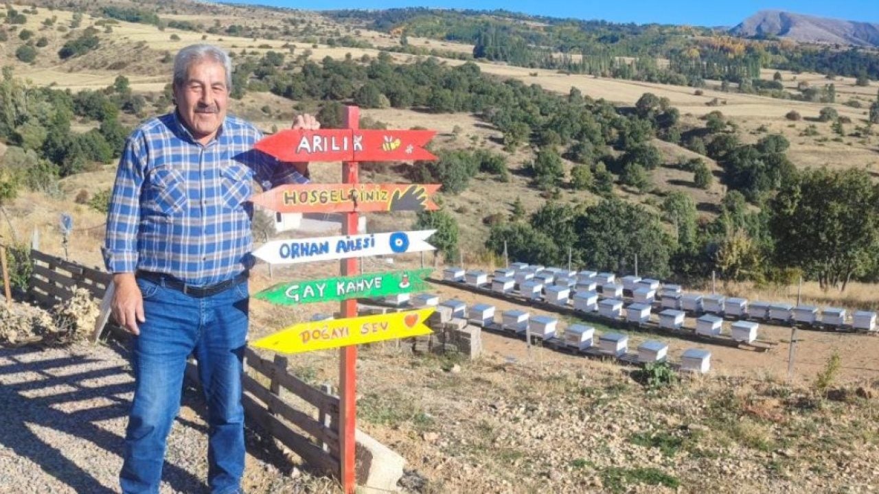 Foto - 85’lik arıcıdan doğal bal mesaisi