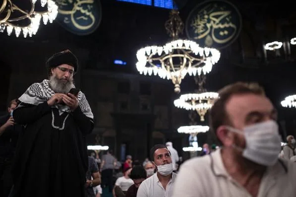 Foto - 86 yıl süren hasretin ardından Ayasofya'da ilk sabah namazı