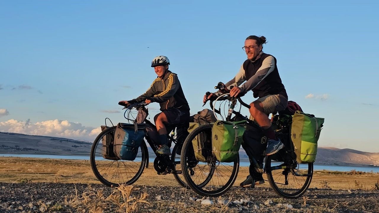 Foto - 9 bin 600 kilometre pedal çevirdiler! Fransız çiftin son durağı Adilcevaz