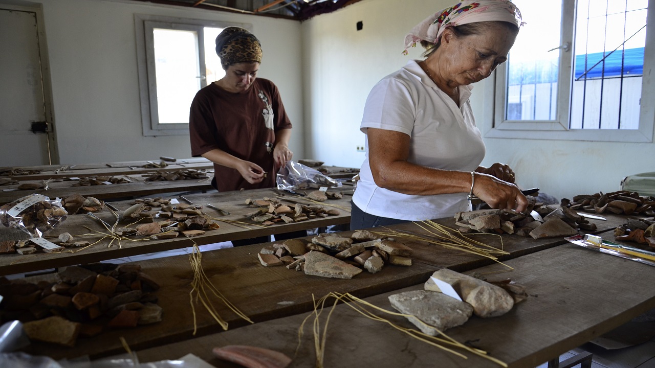 Foto - 9 bin yıllık höyükte tarihe ışık tutan keşifler