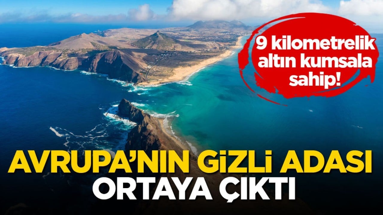 9 kilometrelik altın kumsala sahip! Avrupa’nın gizli adası ortaya çıktı