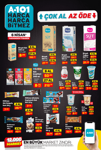Foto - A-101 Market yeni indirimli ürünler listesini yayımladı! Et, süt, yumurtaya harika indirimler geliyor