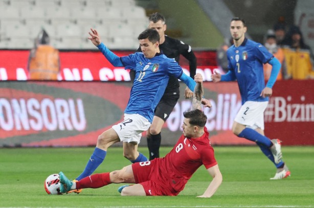 Foto - A Milli Takım, İtalya'ya 3 golle mağlup oldu