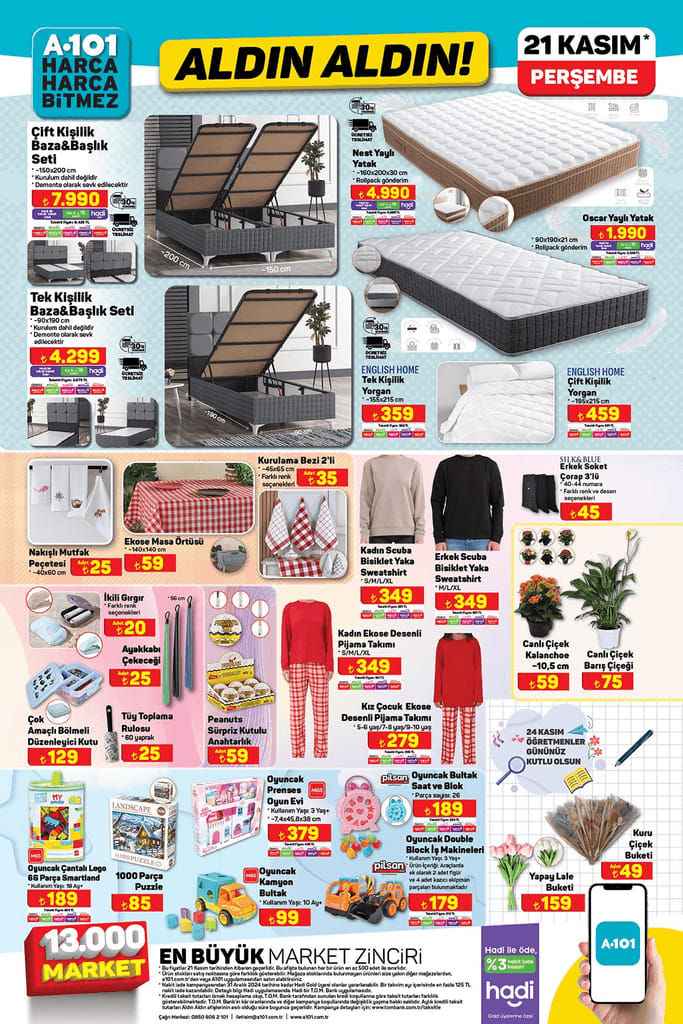 Foto - A101 21 Kasım Aktüel Ürünler Kataloğu yayınlandı! İşte kaçırılmayacak fırsatlar