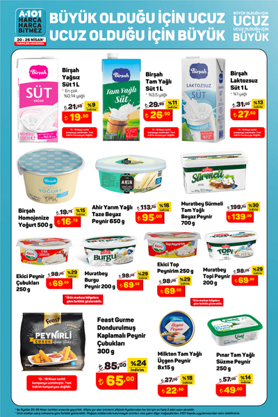 Foto - A101 21 Nisan 2024 indirimli ürünler kataloğu! Sadece 1 günlük indirim...