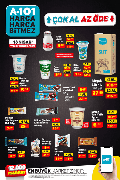 Foto - A101 21 Nisan 2024 indirimli ürünler kataloğu! Sadece 1 günlük indirim...