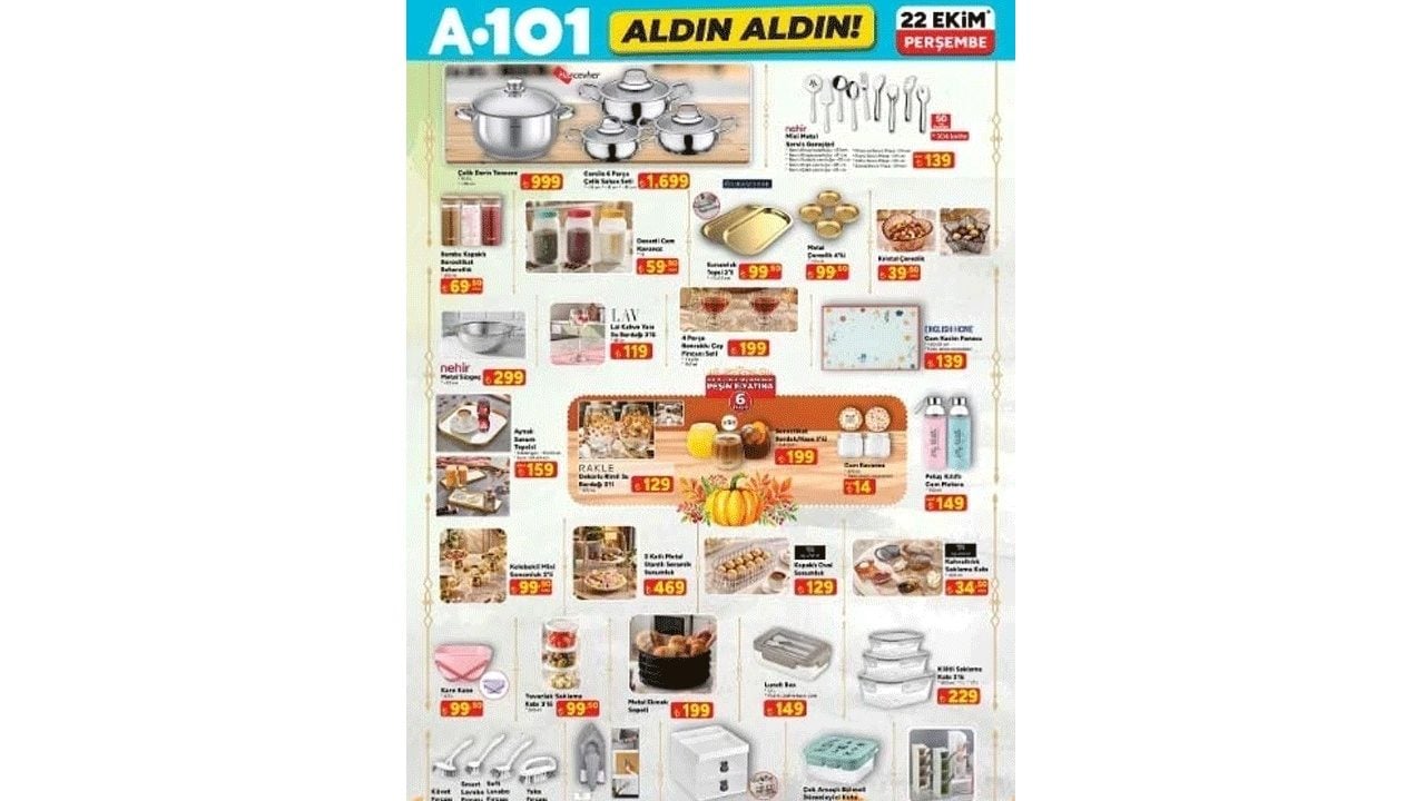Foto - Seyahat ütüsü, boyun masaj aleti...A101 22 Ekim kataloğu yayımlandı! 