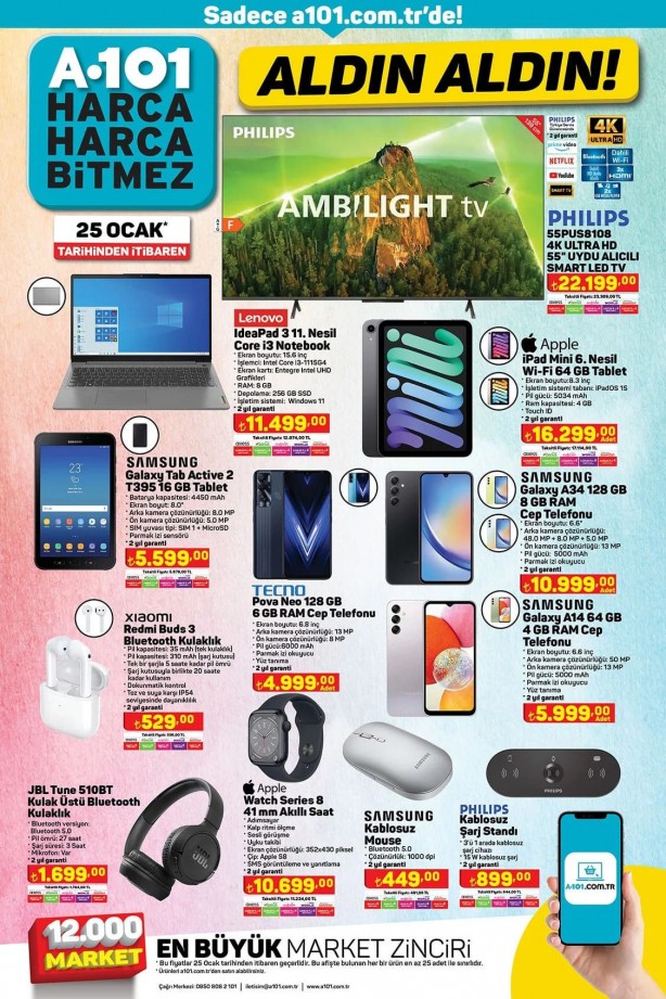 Foto - A101 25 Ocak - 1 Şubat 2024 aktüel ürünler! A101'de çılgın indirimler