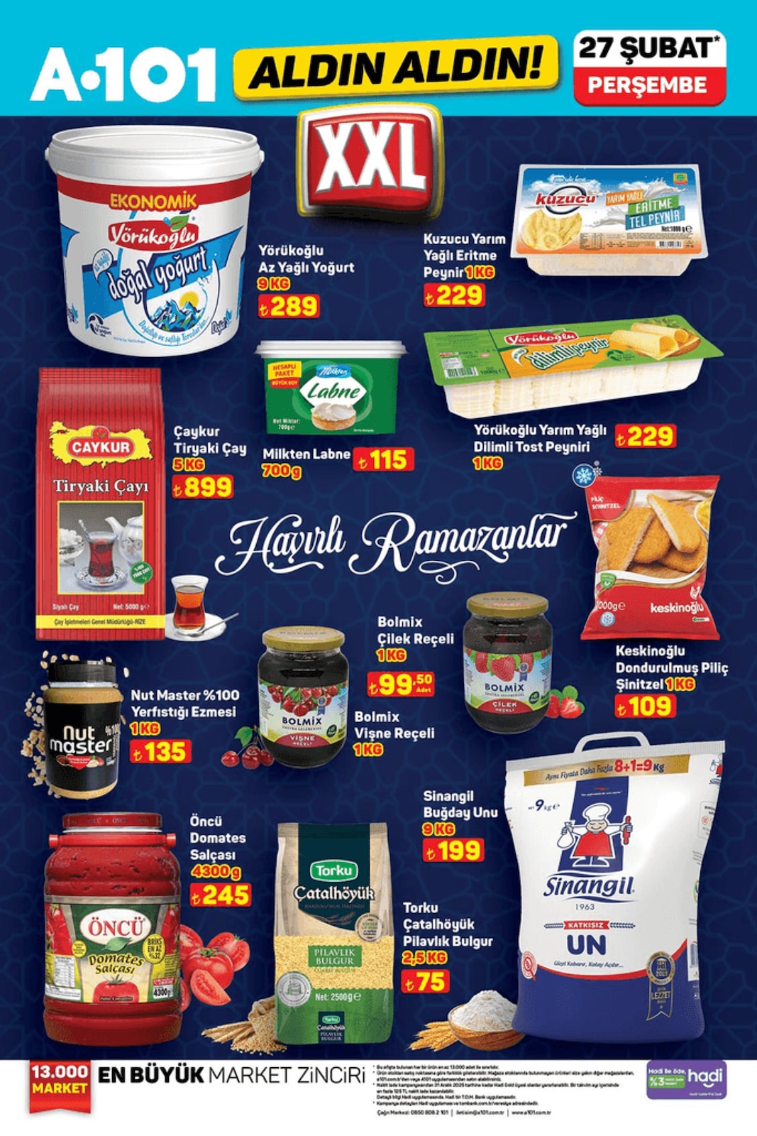 Foto - A101 27 Şubat Perşembe indirimli ürünler! İşte kaçırılmayacak fırsatlar!