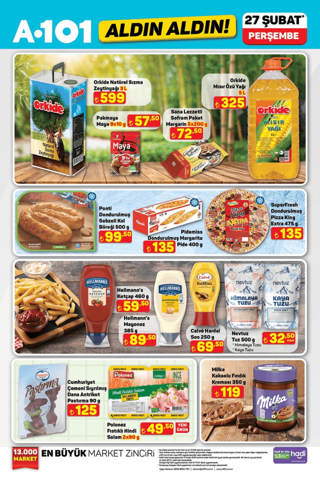 Foto - A101 27 Şubat Perşembe indirimli ürünler! İşte kaçırılmayacak fırsatlar!