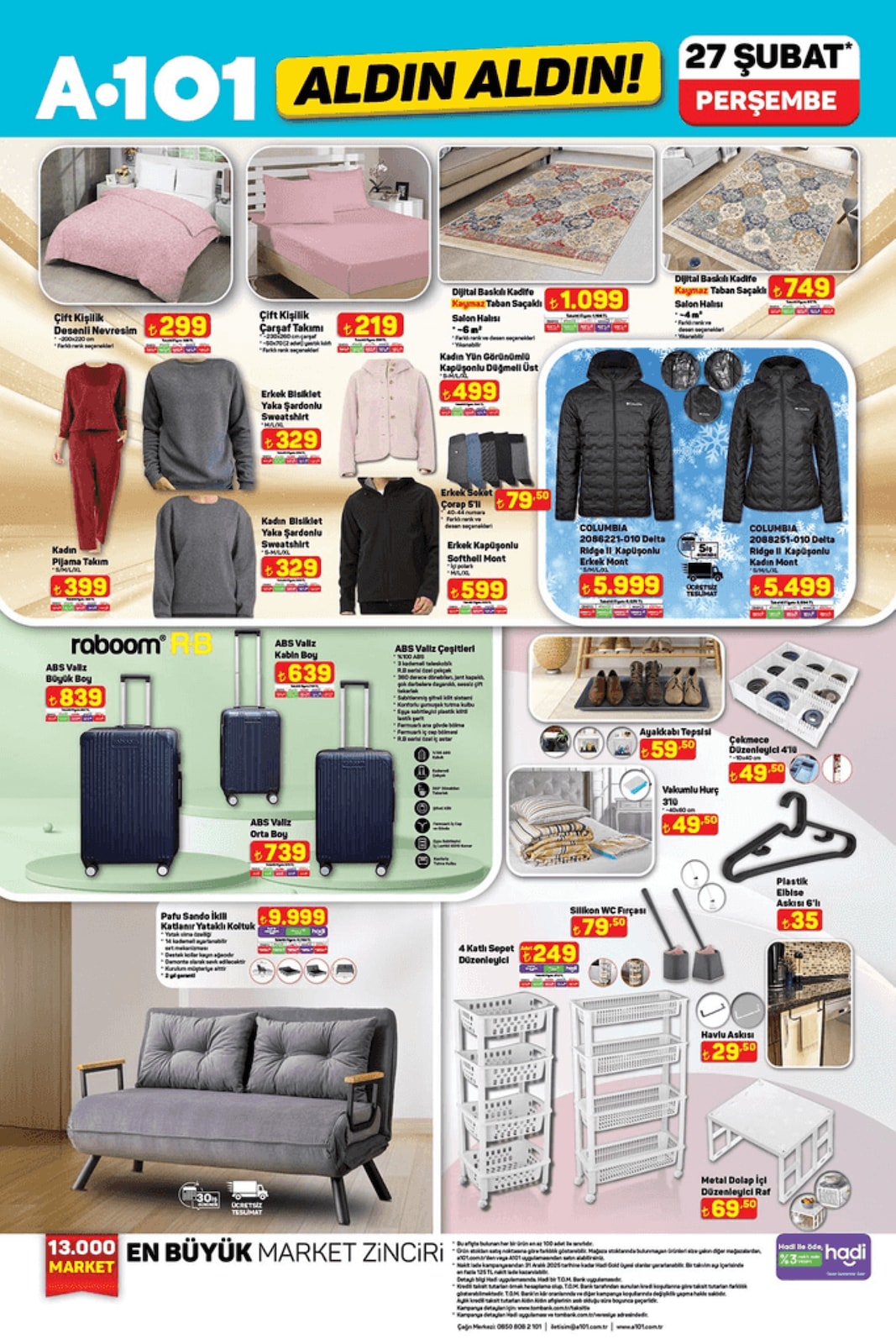 Foto - A101 27 Şubat Perşembe indirimli ürünler! İşte kaçırılmayacak fırsatlar!