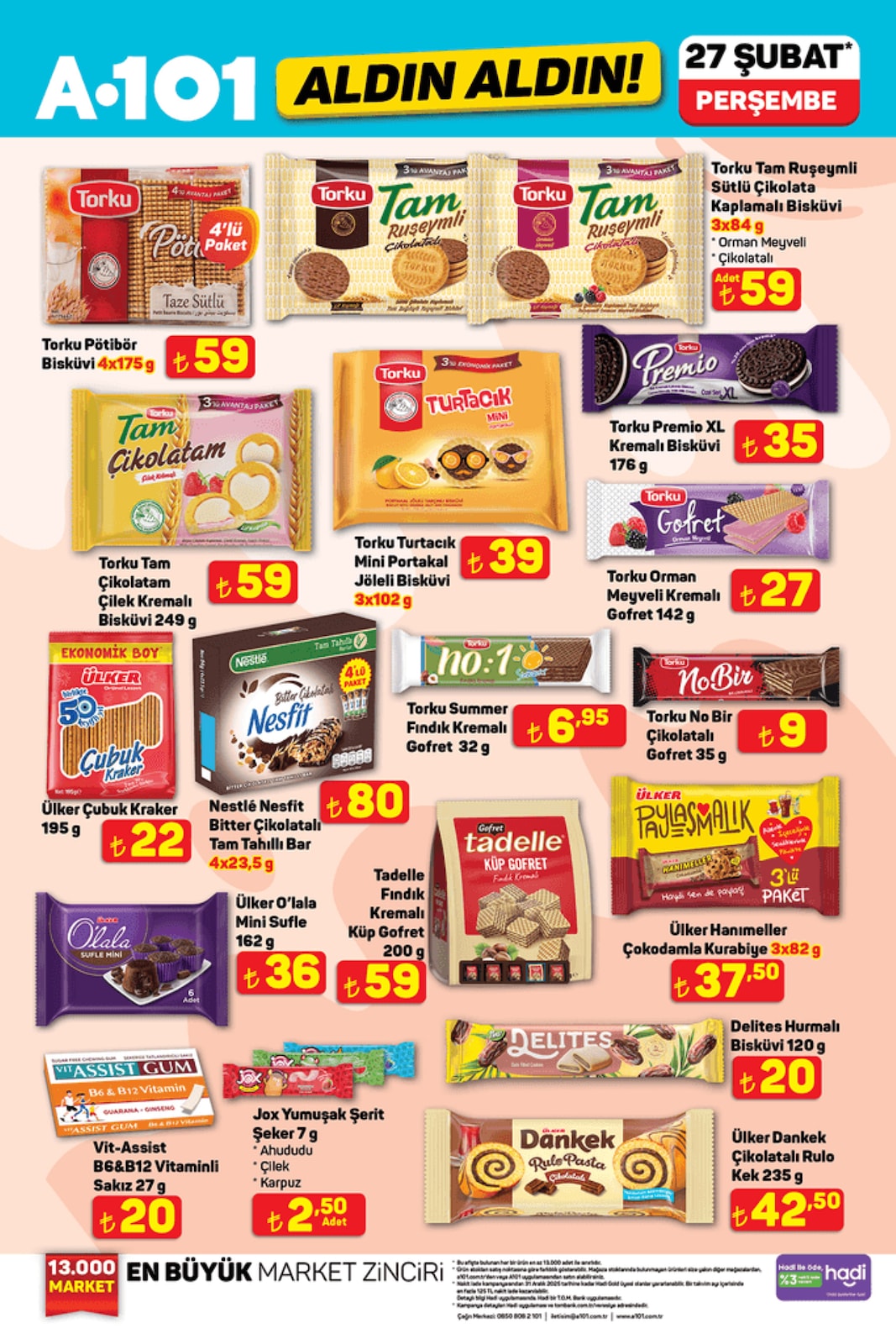 Foto - A101 27 Şubat Perşembe indirimli ürünler! İşte kaçırılmayacak fırsatlar!