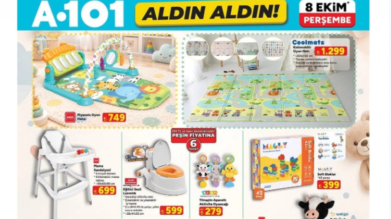 Foto - A101 3 Ekim kataloğu yayımlandı! İşte indirim listesi...