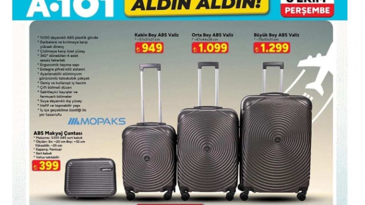 Foto - A101 3 Ekim kataloğu yayımlandı! İşte indirim listesi...