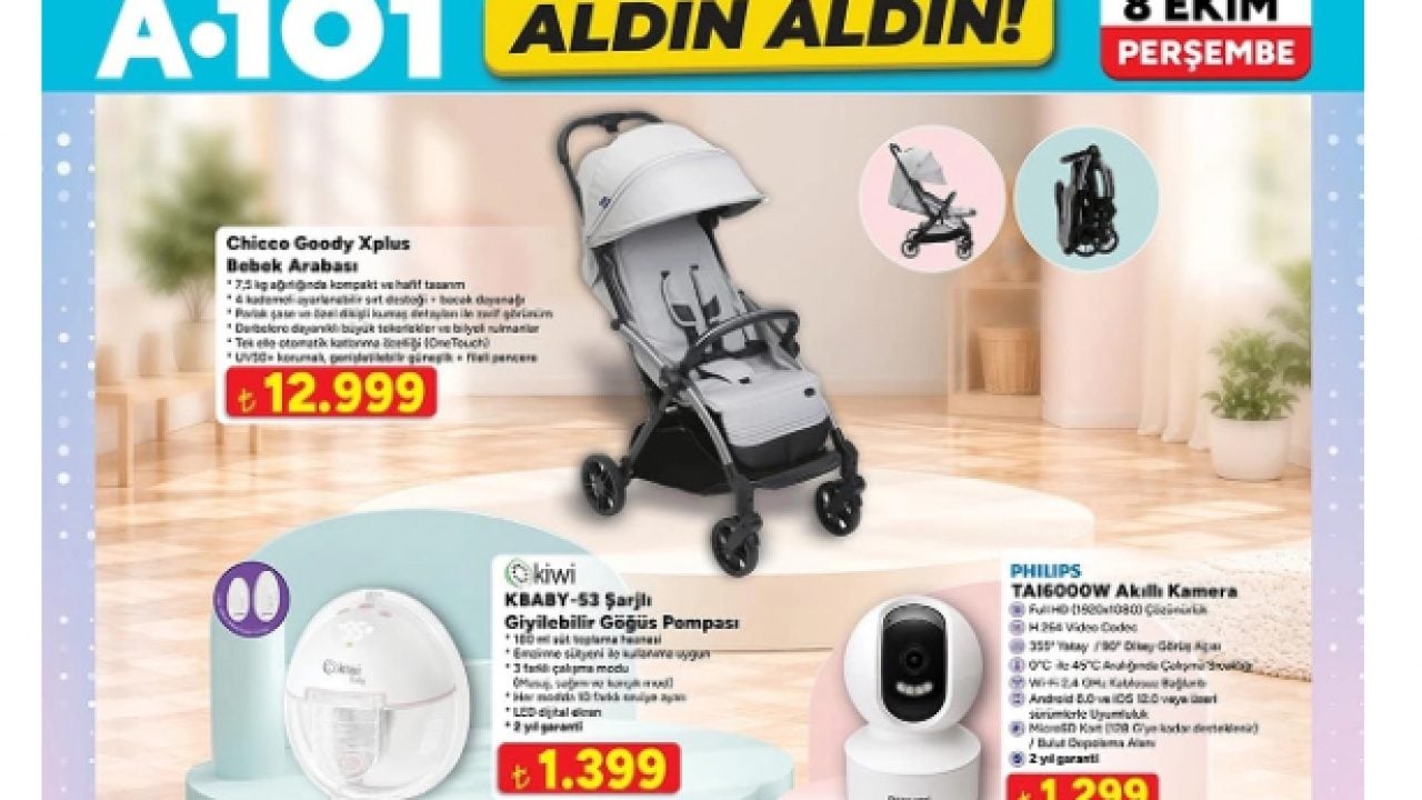 Foto - A101 3 Ekim kataloğu yayımlandı! İşte indirim listesi...