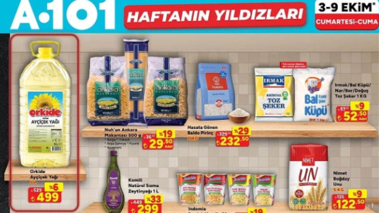 Foto - A101 3 Ekim kataloğu yayımlandı! İşte indirim listesi...