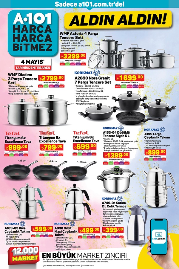 Foto - A101 "4 Mayıs 2023 Aktüel Ürünler Kataloğu" yayınlandı! Müthiş fırsatlar