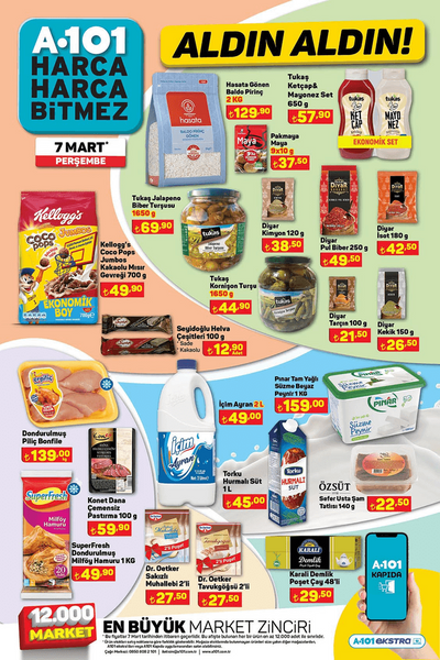 Foto - A101 7 Mart kataloğu yayınlandı! İndirimlerde yok yok...