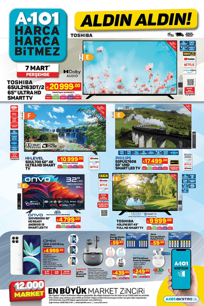 Foto - A101 7 Mart kataloğu yayınlandı! İndirimlerde yok yok...