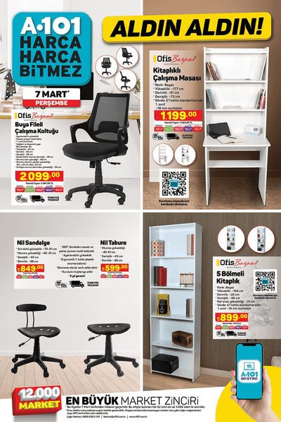 Foto - A101 7 Mart kataloğu yayınlandı! İndirimlerde yok yok...