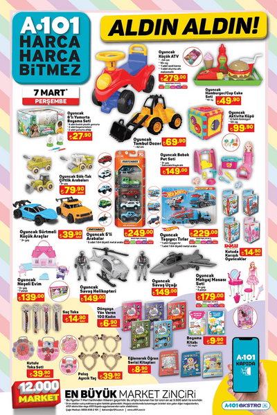 Foto - A101 7 Mart kataloğu yayınlandı! İndirimlerde yok yok...