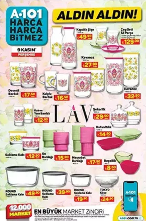 Foto - A101 Aktüel 9 KASIM 2023 kataloğu || A101'de hangi ürünler indirimde, bu hafta A101'de neler var