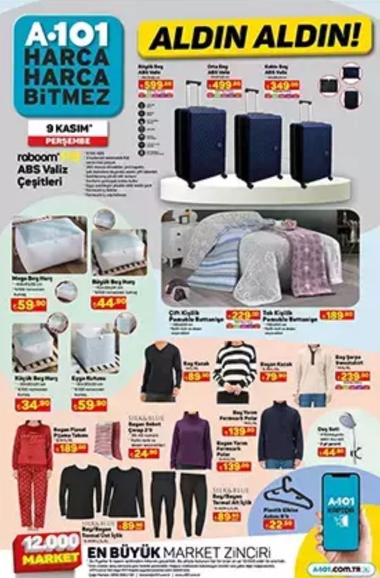 Foto - A101 Aktüel 9 KASIM 2023 kataloğu || A101'de hangi ürünler indirimde, bu hafta A101'de neler var