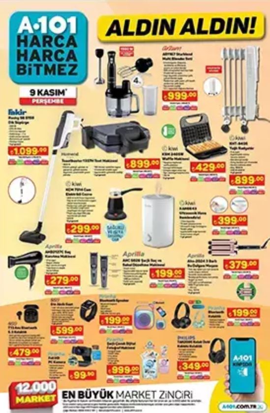 Foto - A101 Aktüel 9 KASIM 2023 kataloğu || A101'de hangi ürünler indirimde, bu hafta A101'de neler var