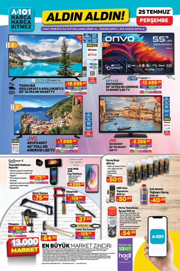 Foto - A101 Aktüel Ürünler Kataloğu 25 Temmuz 2024 Yayında!
