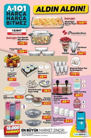 Foto - Yeni ürünler belli oldu! A101’de indirim fırtınası sürüyor