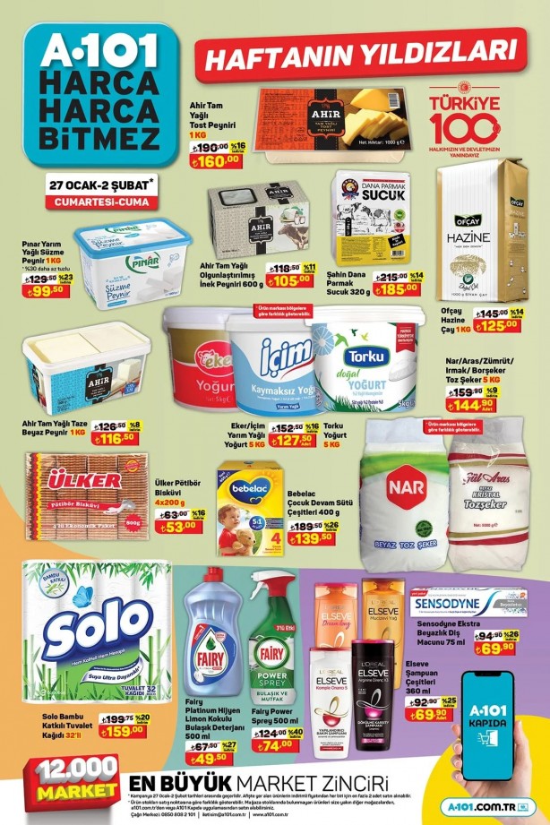 Foto - A101 ette büyük indirim başlattı! Yumurta, tavuk, kıyma… yok yok! Yetişen, dolabını tıka basa dolduracak