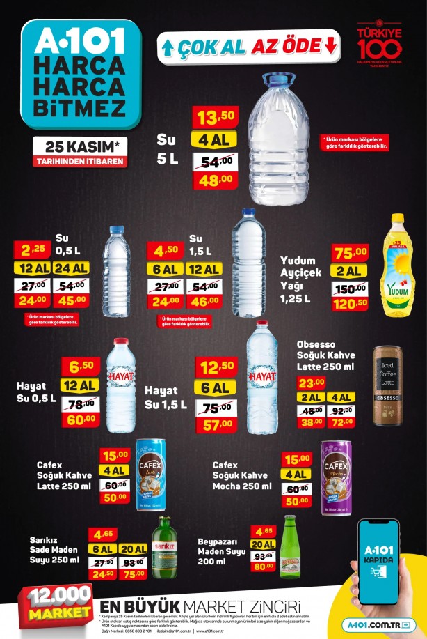 Foto - A101, hafta sonuna özel indirim fişeğini ateşledi! Fiyatları gören, parasını kaptığı gibi A101'e koşuyor