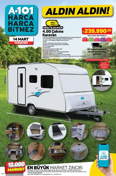 Foto - A101 karavan satıyor! Talep çok olunca tekrar başladı