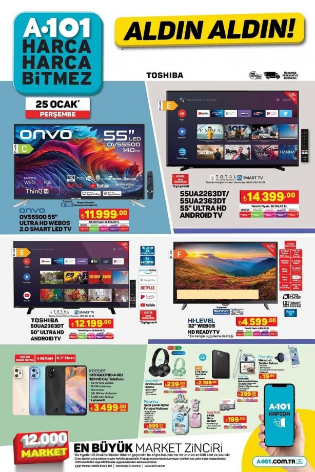 Foto - A101 market indirimi! 25 Ocak 2024 aktüel ürünler: Duyan alışveriş için yolunu tutuyor! İşte Perşembe A101 aldın aldın indirimli fiyat listesi
