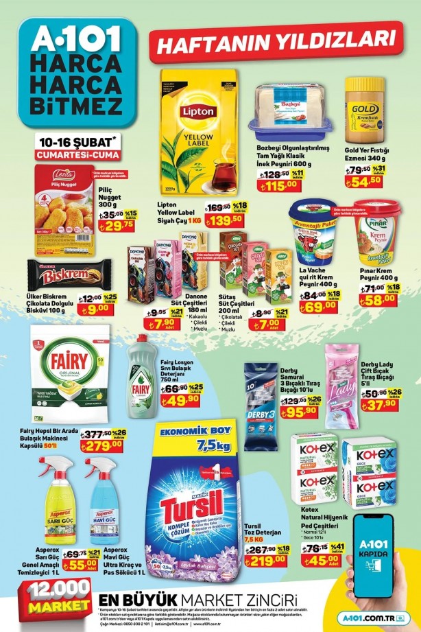 Foto - A101 o ürünün fiyatını 125 TL'ye indirdi! Duyan oraya koşacak! Temel gıdalarda büyük kampanya başladı: Tam 7 gün boyunca...