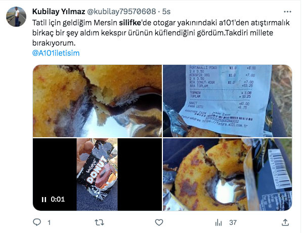 Foto - A101 şubesinde skandal görüntüler! Sosyal medya ayağa kalktı