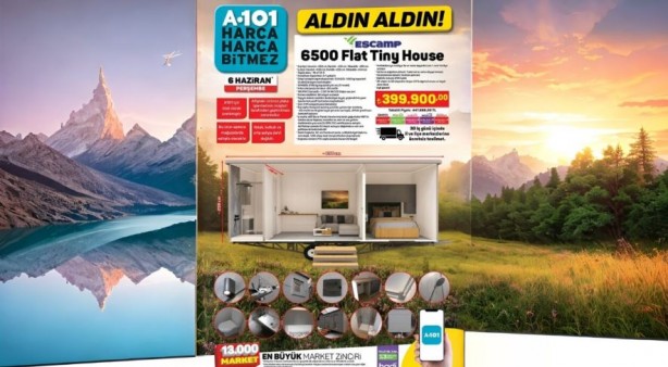 Foto - A101 ucuz Tiny House satışına başladı