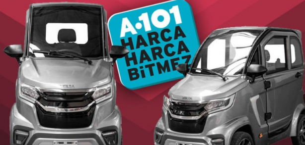 Foto - A101 yine yaptı yapacağını! Uygun fiyatlı Volta EV1 elektrikli araç satıyor