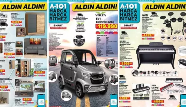 Foto - A101 yine yaptı yapacağını! Uygun fiyatlı Volta EV1 elektrikli araç satıyor