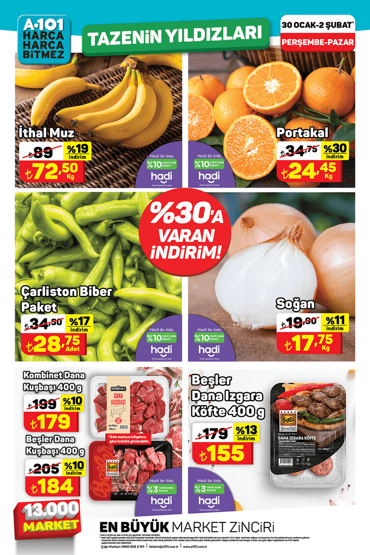 Foto - A101'de bu hafta dev indirimler! İşte kaçırmamanız gereken fırsatlar!