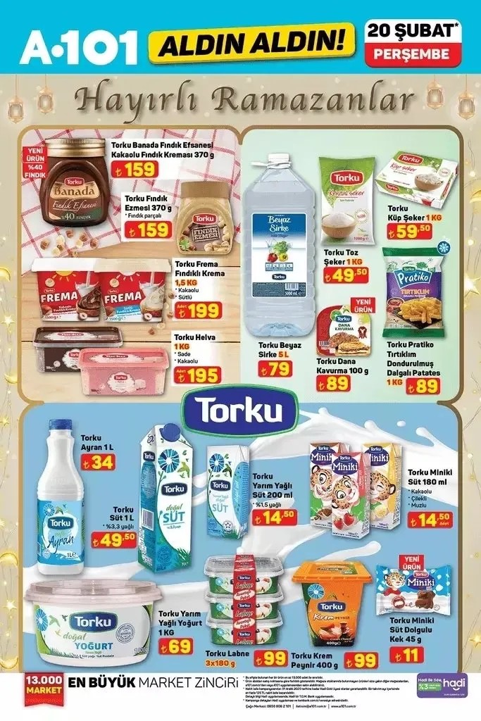 Foto - A101'de büyük fırsatlar başlıyor! 15-20 Şubat'ta dev indirimler ve sürpriz ürünler sizleri bekliyor!