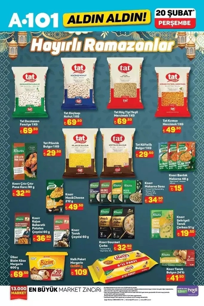 Foto - A101'de büyük fırsatlar başlıyor! 15-20 Şubat'ta dev indirimler ve sürpriz ürünler sizleri bekliyor!