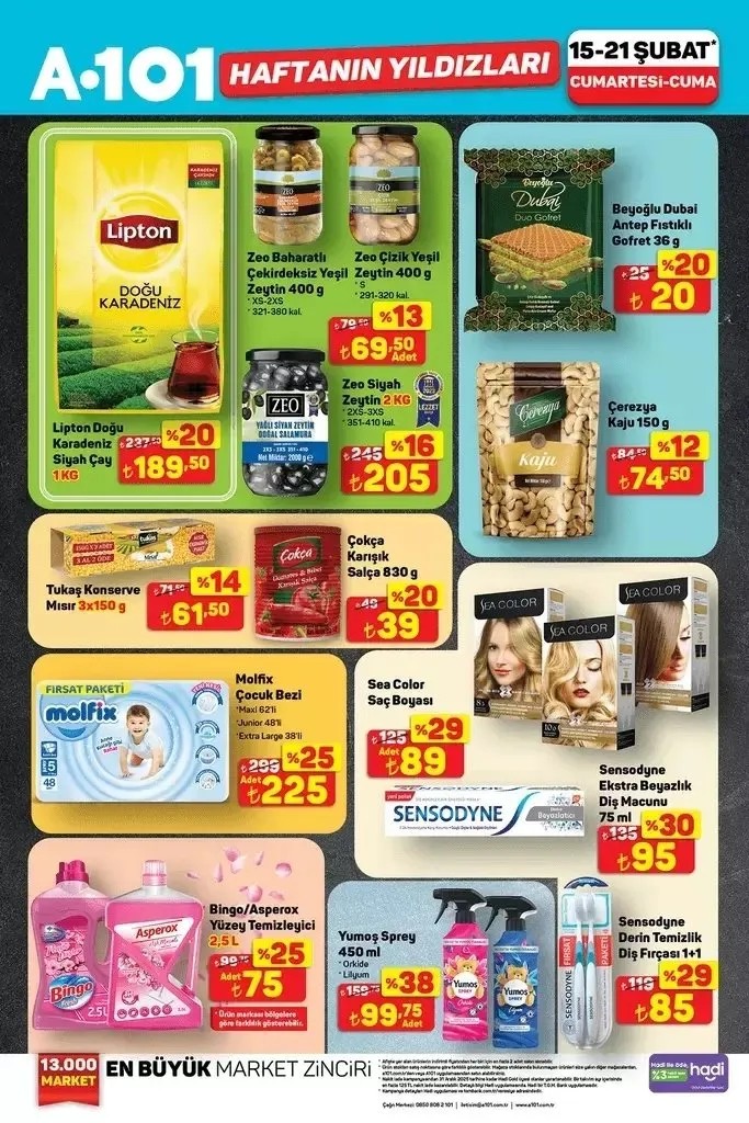 Foto - A101'de büyük fırsatlar başlıyor! 15-20 Şubat'ta dev indirimler ve sürpriz ürünler sizleri bekliyor!