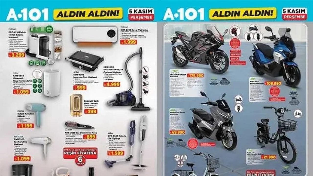 Foto - A101’de kasım fırsatları: Yağ, pirinç ve temizlik ürünlerinin fiyatları belli oldu