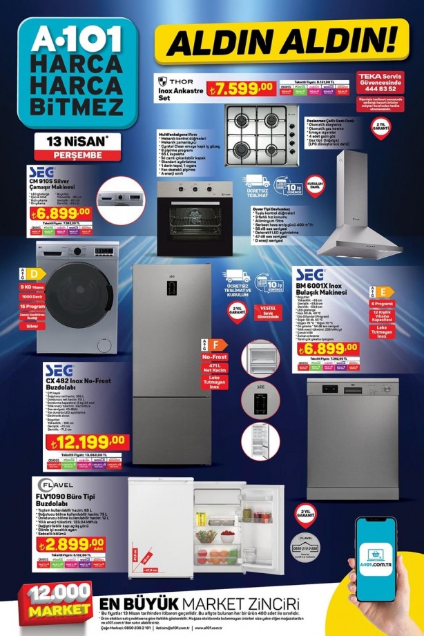 Foto - A101'de lüks marka ürünler ve küçük ev aletleri satışta! İşte tam fiyat listesi