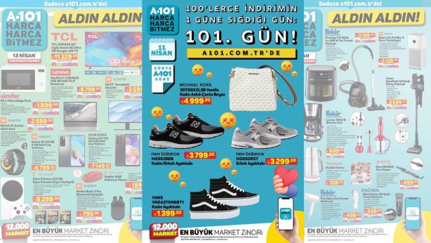 Foto - A101'de lüks marka ürünler ve küçük ev aletleri satışta! İşte tam fiyat listesi