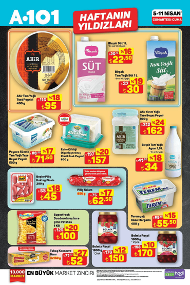 Foto - A101'de nisan fırsatları kaçmaz! Haftanın yıldız ürünleri raflarda yerini aldı