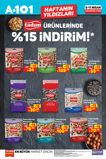 Foto - A101'de nisan fırsatları kaçmaz! Haftanın yıldız ürünleri raflarda yerini aldı