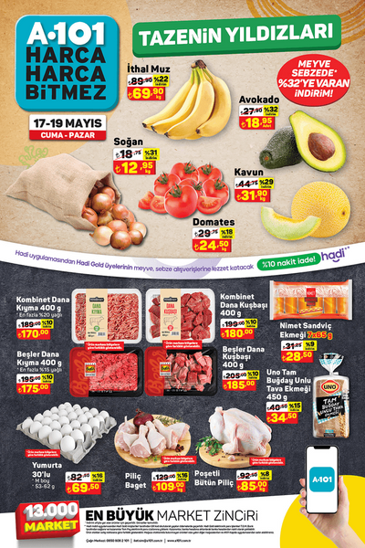 Foto - A101’de o ürünlerde 1 alana 1 bedava fırsatı başlıyor! İşte yepyeni ürünler…