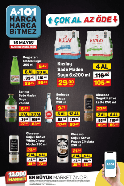 Foto - A101’de o ürünlerde 1 alana 1 bedava fırsatı başlıyor! İşte yepyeni ürünler…